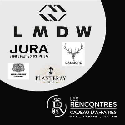 La Maison du Whisky avec Nikka, Planteray, Jura et Dalmore présent aux Rencontres du Cadeau d'Affaires organisées par CEP-SOCOTIC et BUSINESS GIFTS France sur Paris, Rue du Faubourg Saint-Honoré le mardi 6 octobre de 18h à 22h